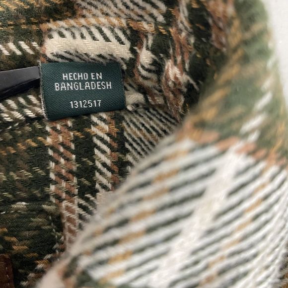 Orvis Shacket Men’s Size Large Pinestreet Plaid Pockets Thick Button Up Outdoors - Picture 12 of 15